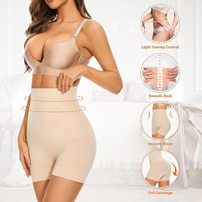Women Tummy Control Shapewear High Waist Trainer Thigh Slimmer